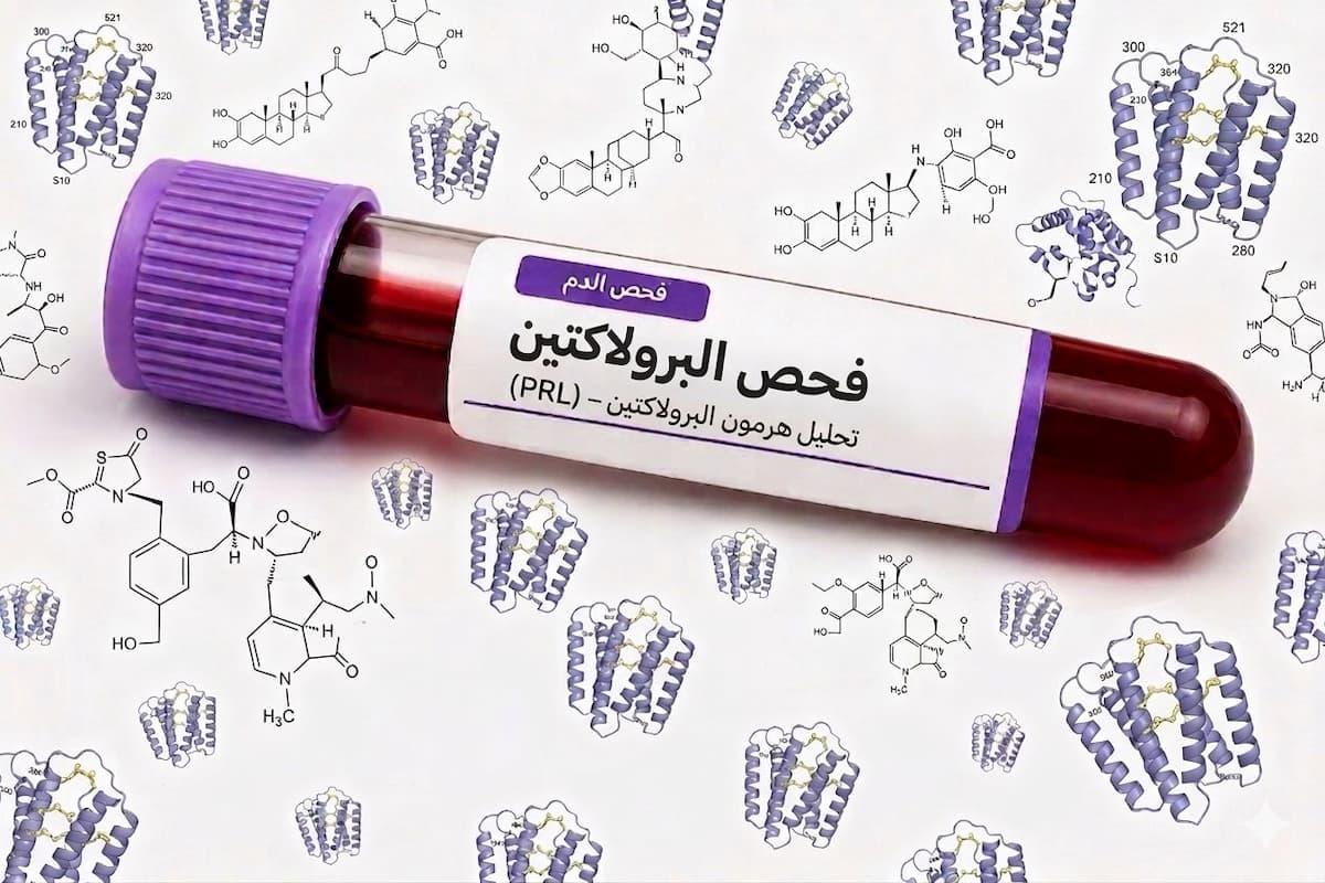 صورة طبية توضح أهمية فحص هرمون البرولاكتين عند الرجال للكشف عن أسباب ضعف الرغبة الجنسية المفاجئ.